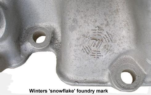 Winters 'Snowflake' Foundry Mark