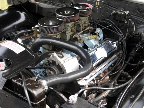 1966 Pontiac GTO Tri-Power Engine