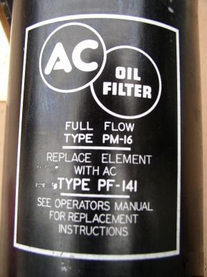File photo - oil filter canister
