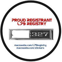 L79 Registry Sticker