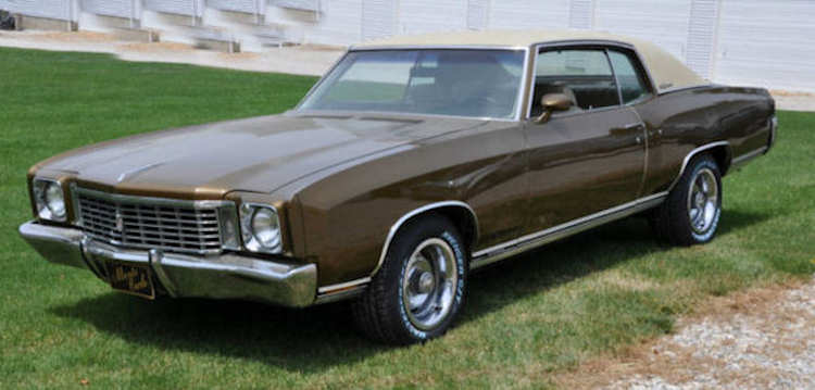 57 T ~ Golden Brown, light covert vinyl top