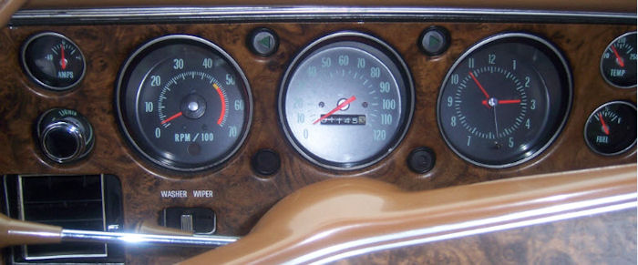 OER 6493057W Speedometer 1971-72 Chevelle SS/Monte Carlo 120 mph 