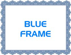 Blue Frame