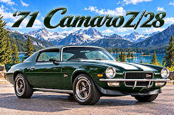 Camaro Prints