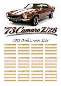 � 1970-1973 Registry & Showcase