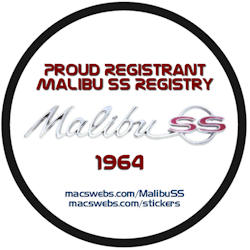 Malibu SS Registry