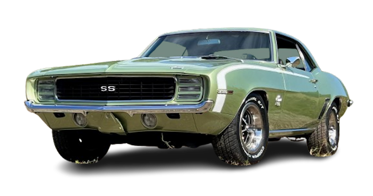 59 59 ~ Frost Green, midnight green vinyl top