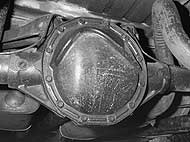 typical Chevrolet Salisbury rear end