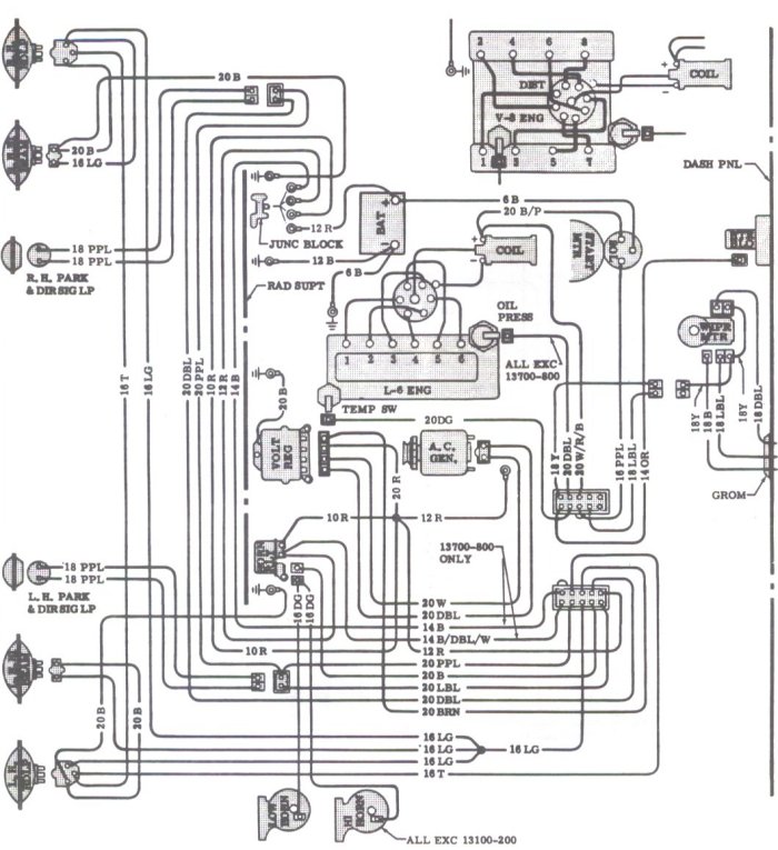 Engine Wiring 1966 Chevelle Reference Cd, 1969 Chevelle Starter Wiring Diagram