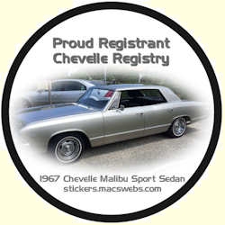 Chevelle Stickers