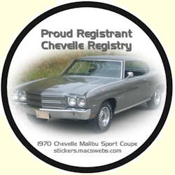 Chevelle Stickers