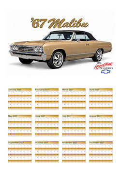 Chevelle Calendars