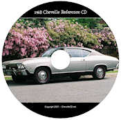 1968 Chevelle Reference CD