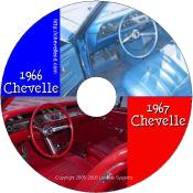 1966/1967 Chevelle Reference CD
