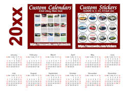 Custom Calendars and Stickers