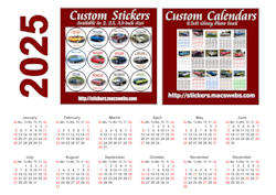 Custom Stickers and Calendars