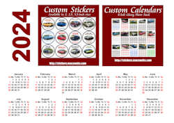 Custom Calendars/Stickers