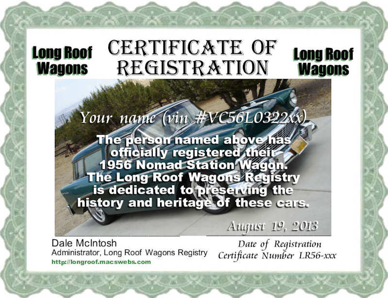  Long Roof Registry