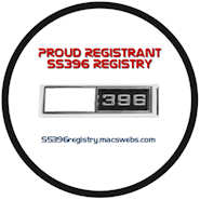 SS 396 REGISTRY  - All Rights Reserved
