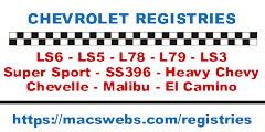 Chevrolet Registries