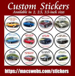 Custom Stickers/Calendars
